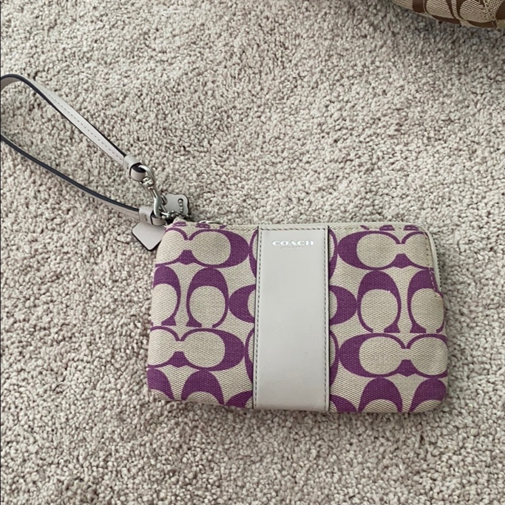 Coach wristlet